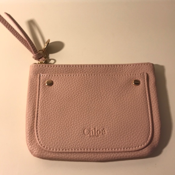 chloe wristlet bag